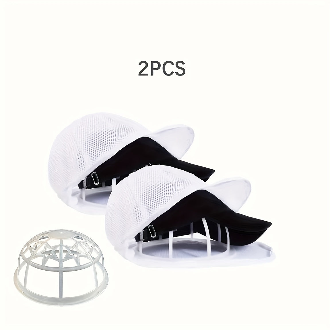 Organizador de sombreros de polipropileno, estante para almacenamiento de gorras, apto para lavavajillas, pack de 3