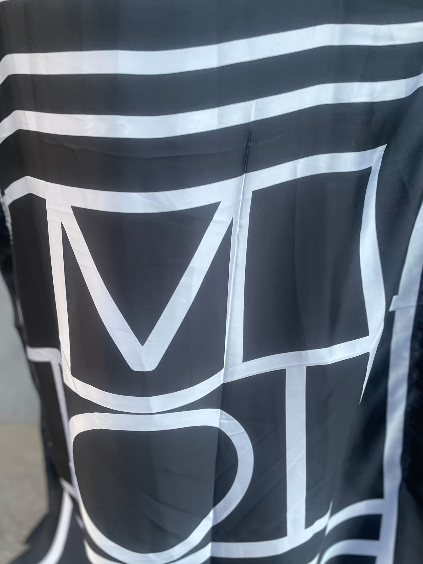 Plus o'lcham ayollar uchun maxi kaftan kiyi batwing qo'lqopli yorqin bosma