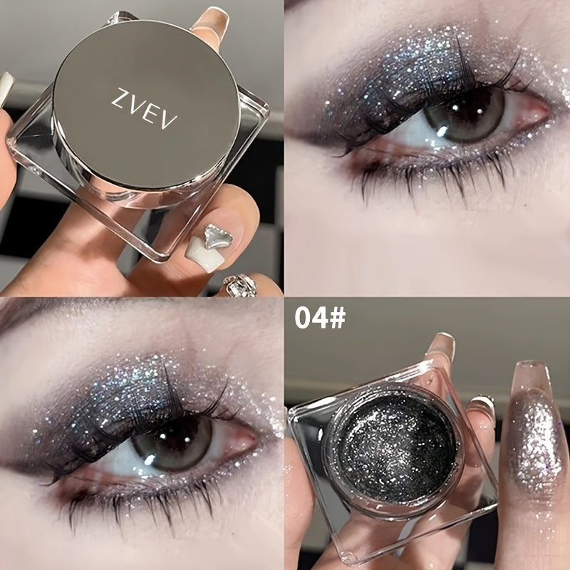 ZVEV Sparkling Gel Ko'zoynak, qora, oltin va kumush ranglarda porlaydigan qirralar va metall tugatishlar bilan. Sahna ko'rinishlari uchun ajoyib va 14-fevral, kuz uchun ajoyib sovg'a.