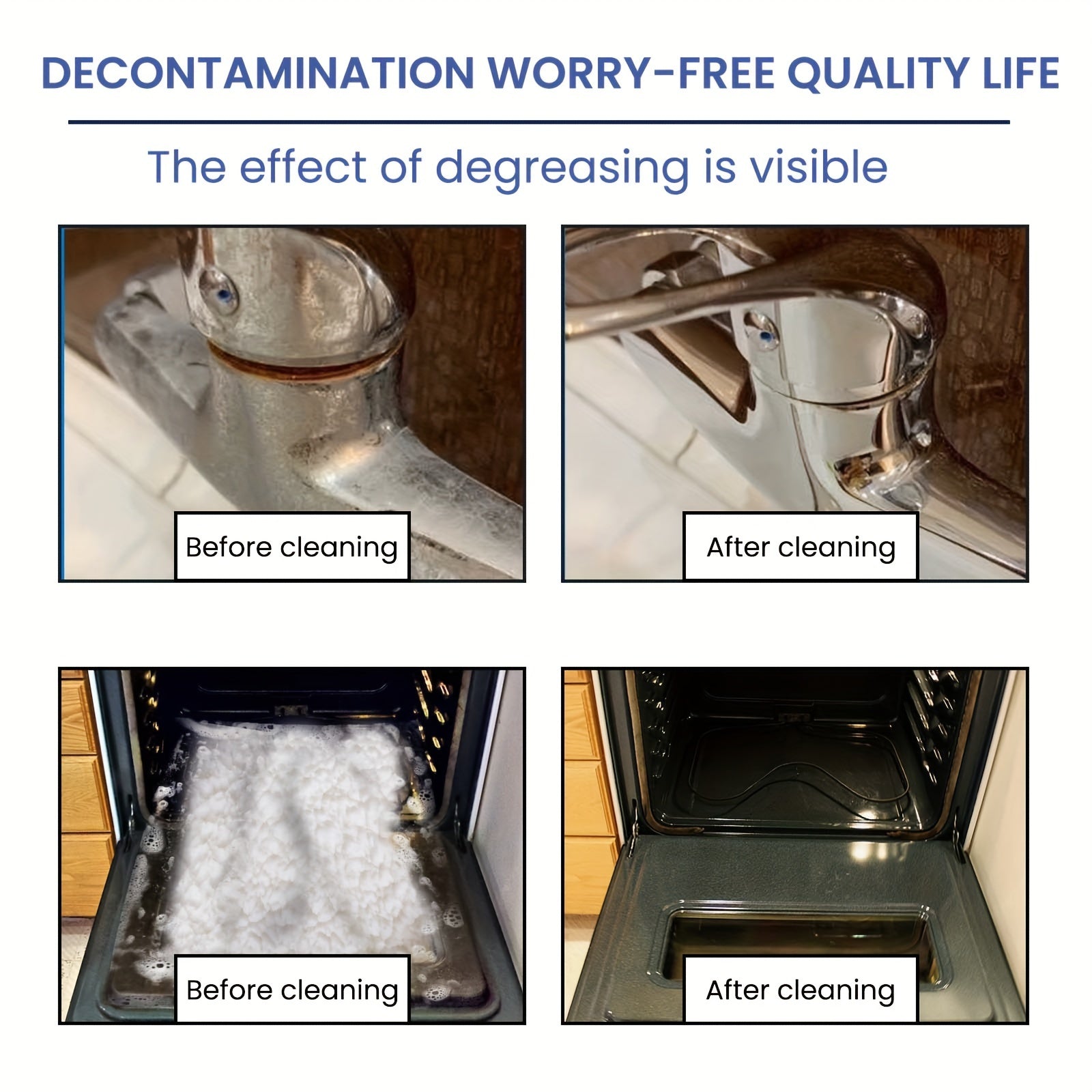 20 Kitchen Cleaning Effervescent Tablets for Stubborn Stain Removal