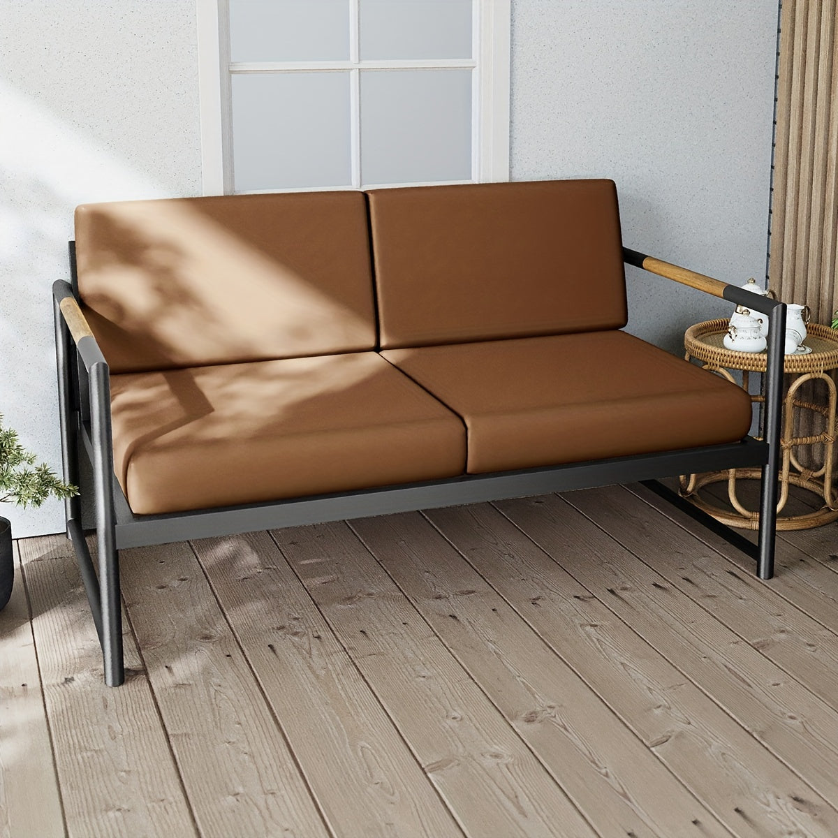 Водонепроницаемый чехол для уличной подушки из молочного волокна для садовой мебели на веранде