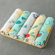 5 paños de cocina súper absorbentes, reutilizables y de secado rápido