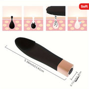 Qayta zaryadlanadigan yumshoq tuklari bilan elektr silikon yuz tozalash cho'tkasi.