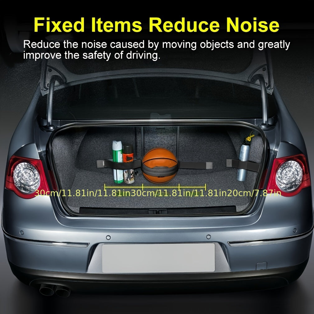 Универсальный нейлоновый эластичный ремень-органайзер для багажника для хранения в автомобиле