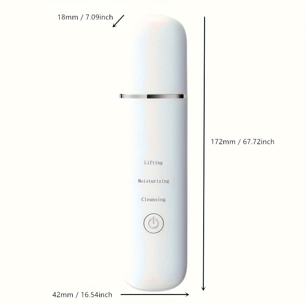Limpiador facial de poros con exfoliante de piel y dispositivo de limpieza eléctrico para uso doméstico
