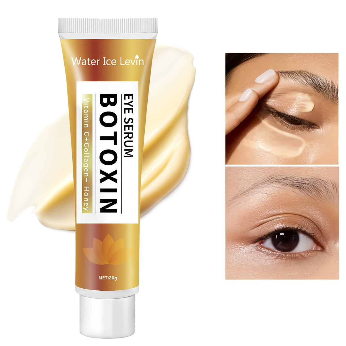 Unisex Eye Gel With Vitamin C Hypoallergenic Moisturizer All Skin Types