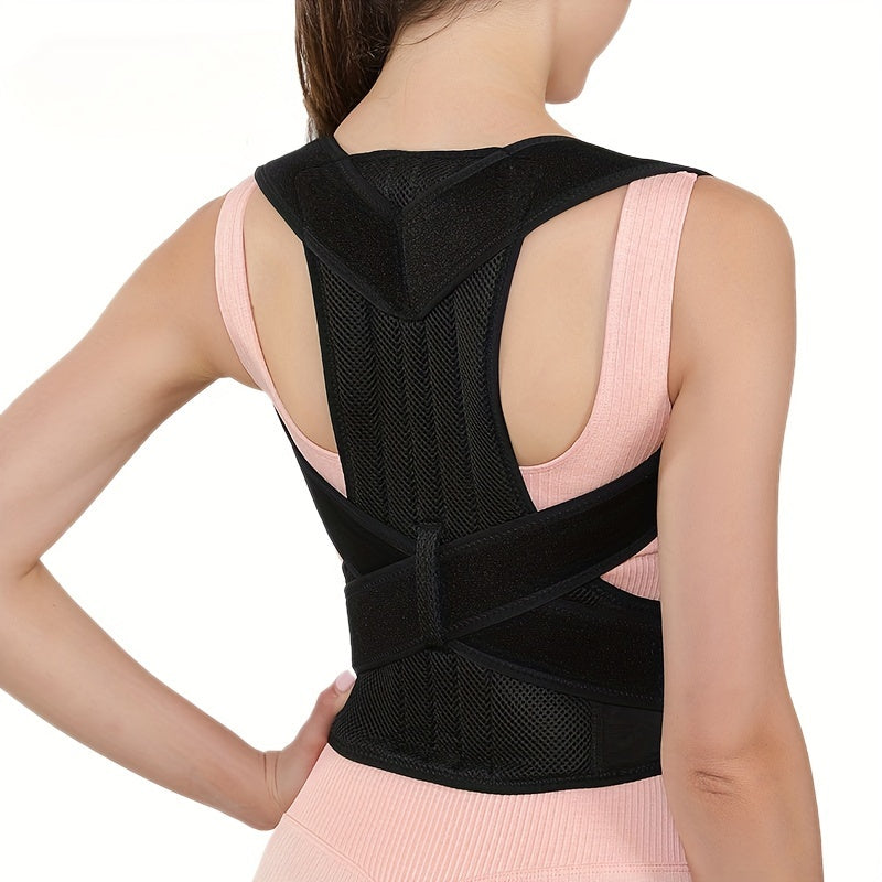 Nafas oladigan sozlanadigan orqa qo'llab-quvvatlash kamari lumbar, yelka, bel uchun