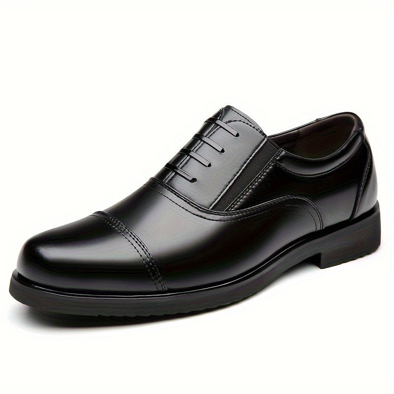 Men's Classic Oxford Shoes Leather Formal Dress Shoes for Weddings Business Parties