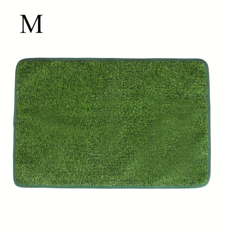 Reusable Dog Grass Mat for Training Odor-Control Artificial Lawn Non-Slip Indoor Outdoor