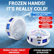 Mini Magnetic Smartphone Tablet Cooler Low Noise Lightweight for Live Streaming Gaming