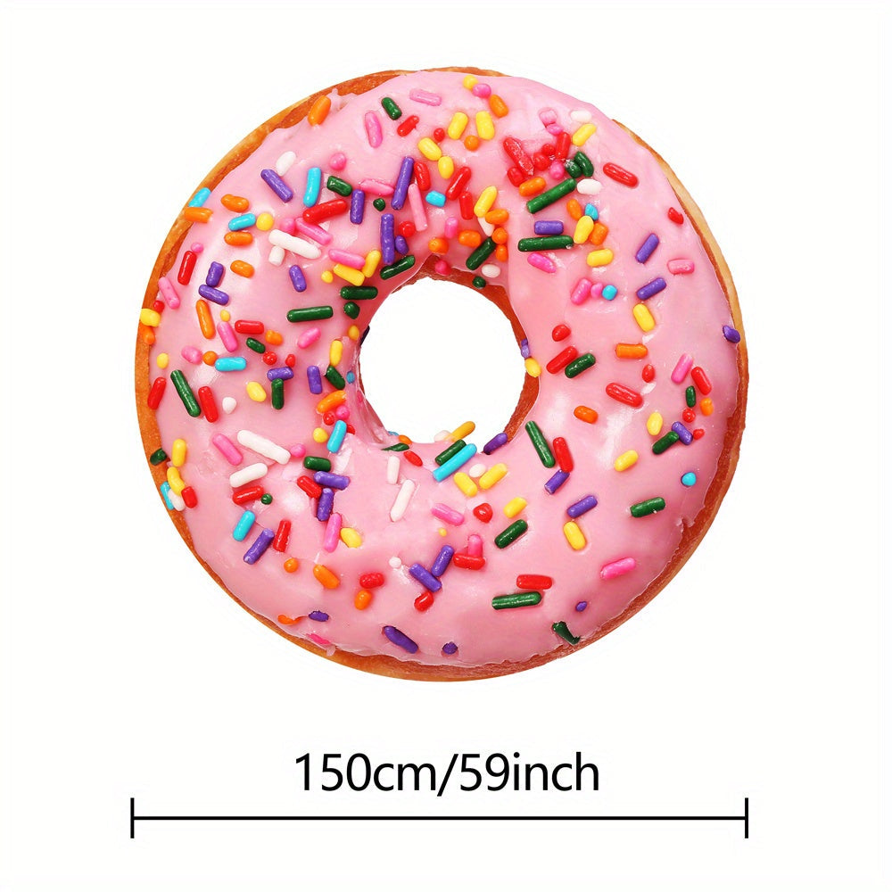 Reversible Microfiber Food Pattern Blanket for Kids and Adults