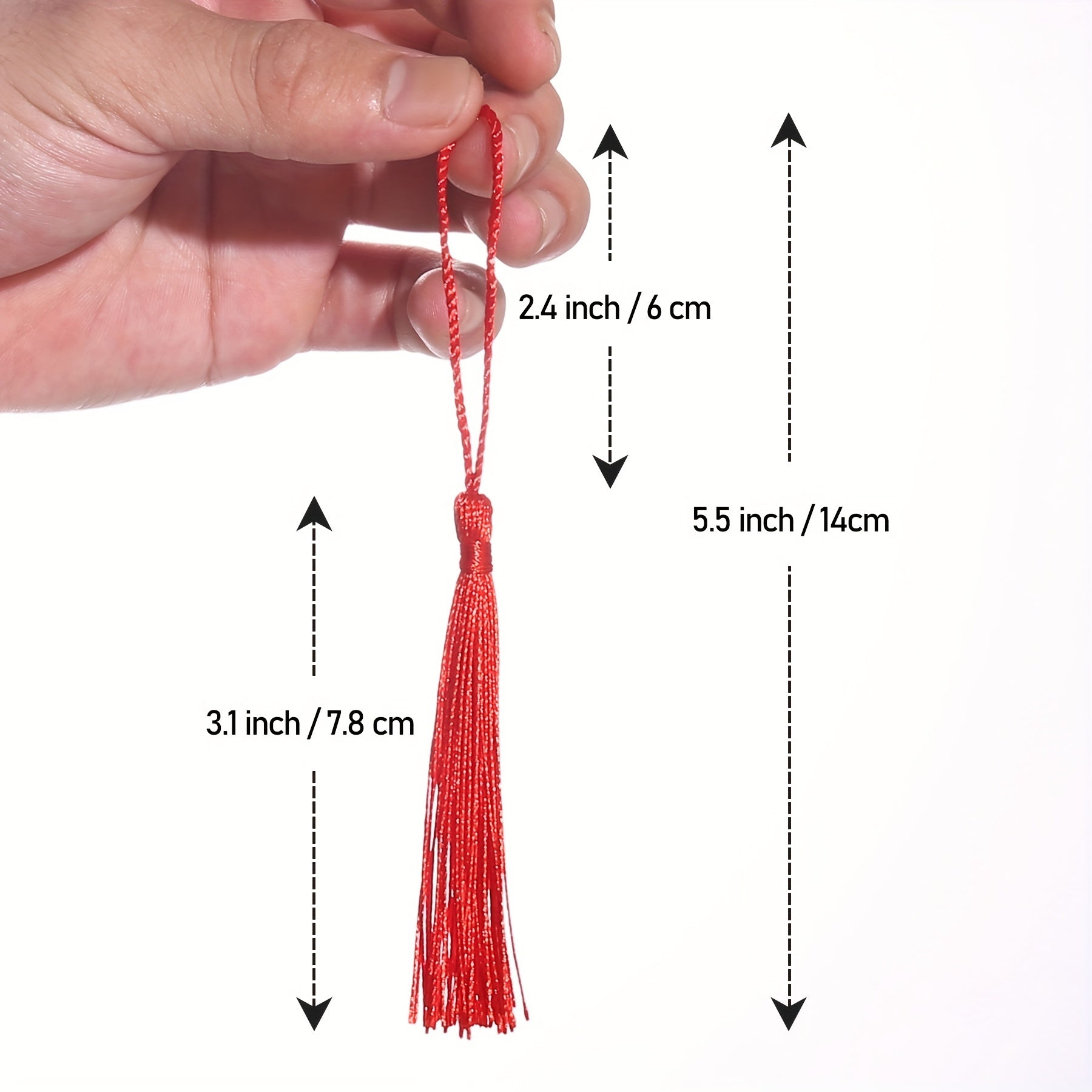Tassel Bookmarks for Crafts and Jewelry Making 100-144 Pieces