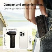 Handheld Electric Air Blower with Flashlight USB Rechargeable 4 Speed