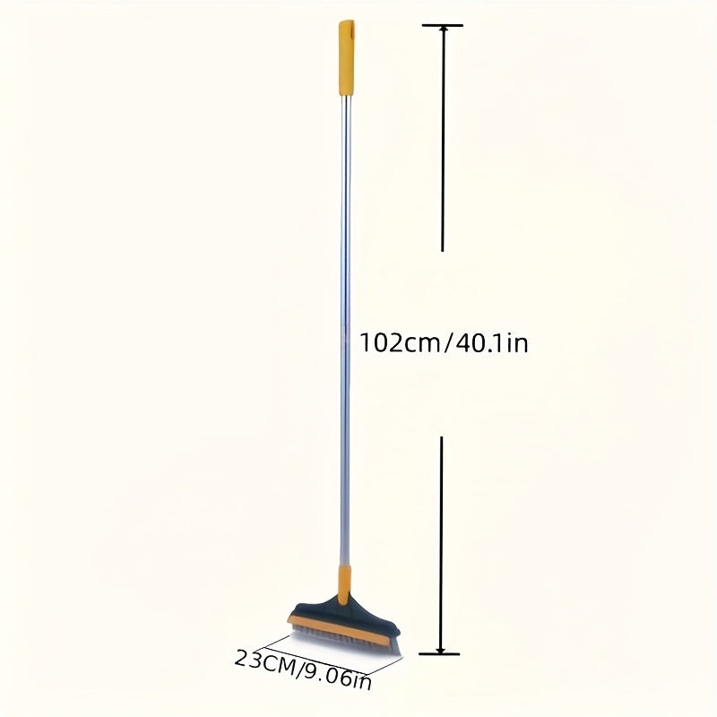Asosiy Uy Tozalash Vositasi: Uzoq Qo'lga Ega Bo'lgan Ko'p Maqsadli Pol va Devor Cho'tkasi, Qaychi - Hammom Plitalari va Pol uchun O'lik Burchaksiz Dizayn