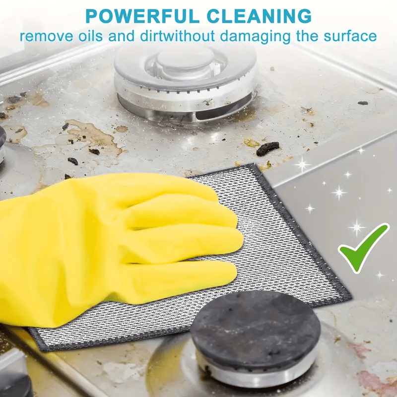 Microfiber Cleaning Cloths 30-Pack Non-Scratch Soft Dish Towels for Non-Stick Pans