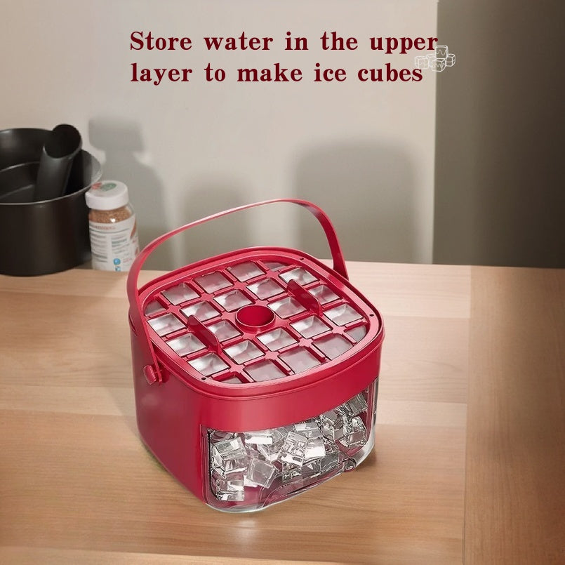 Large Capacity Ice Maker Food-Grade Material for Summer Drinks and Cocktails