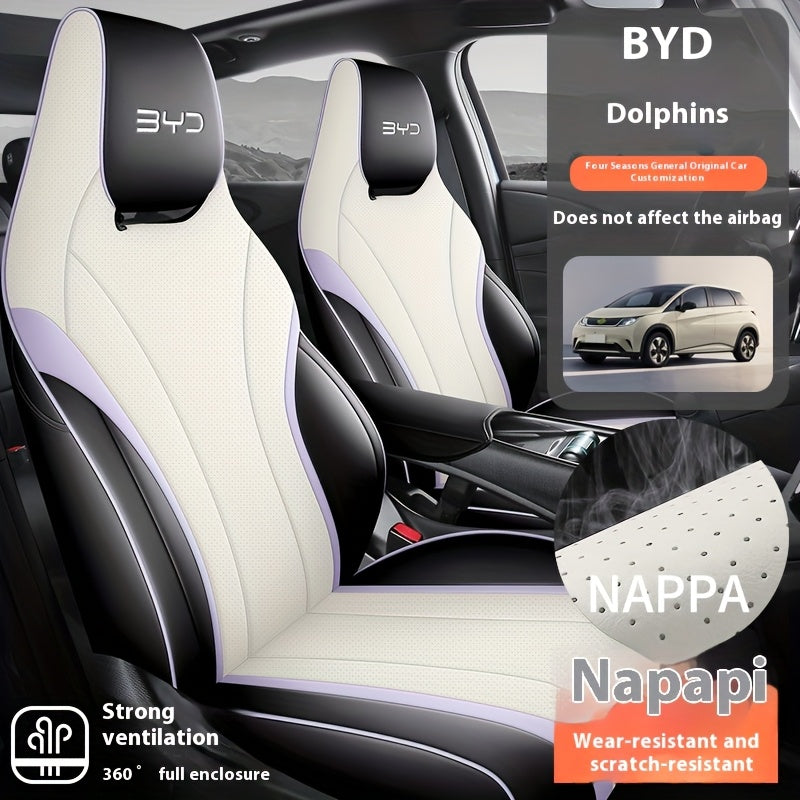 Universal Car Seat Covers Set for 5-Seater Vehicles with Foam Padding