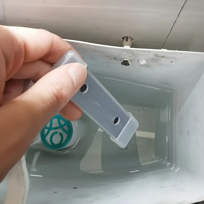 2 ta Magnit Tualet Tozalagichlar to'plami - toksik bo'lmagan, dog'siz tualet suv tanki uchun uzoq muddatli yechim. Zarur hammom tozalash materiallari.