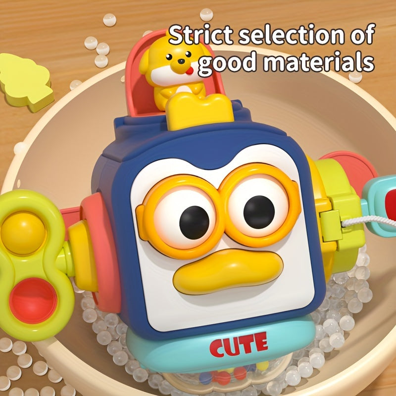 Baby Activity Toy Sensory Cube for Infants Fine Motor Skills Educational Plastic