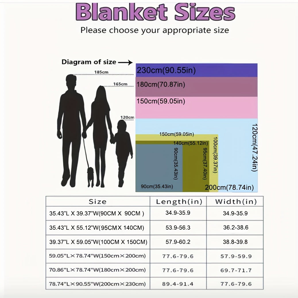 Flannel Christmas Blanket 220GSM Soft Warm Cozy for Bedroom Sofa and Pet Use