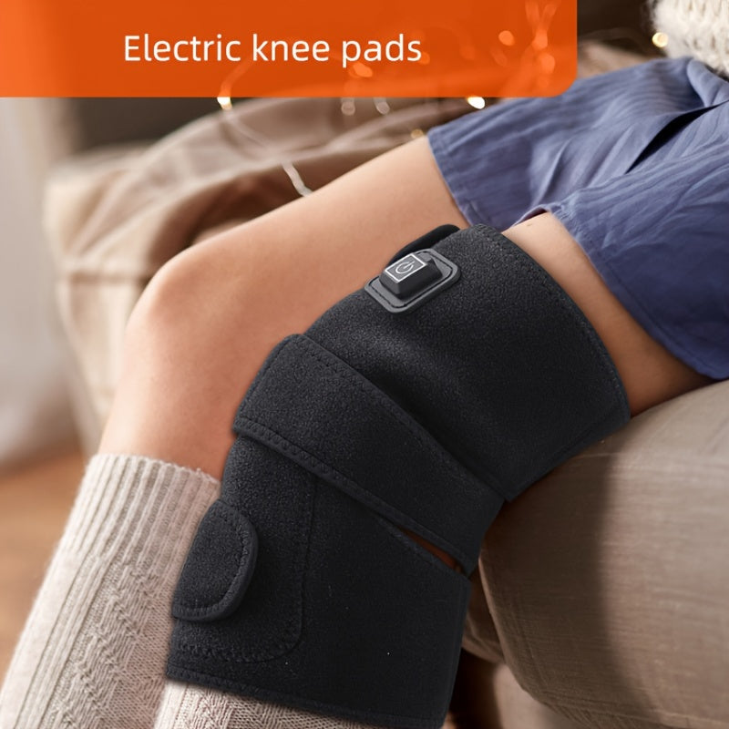 USB-quvvatlangan isitiladigan tizzali o'rash - Erkaklar va ayollar uchun massaj qiluvchi, oyoqni dam olish va iliqlik uchun mukammal.