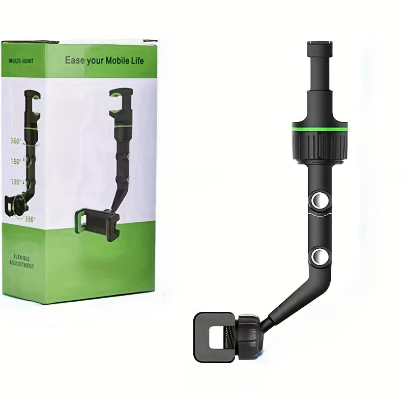 Soporte universal para coche con rotación de 360° y soporte ajustable para smartphone