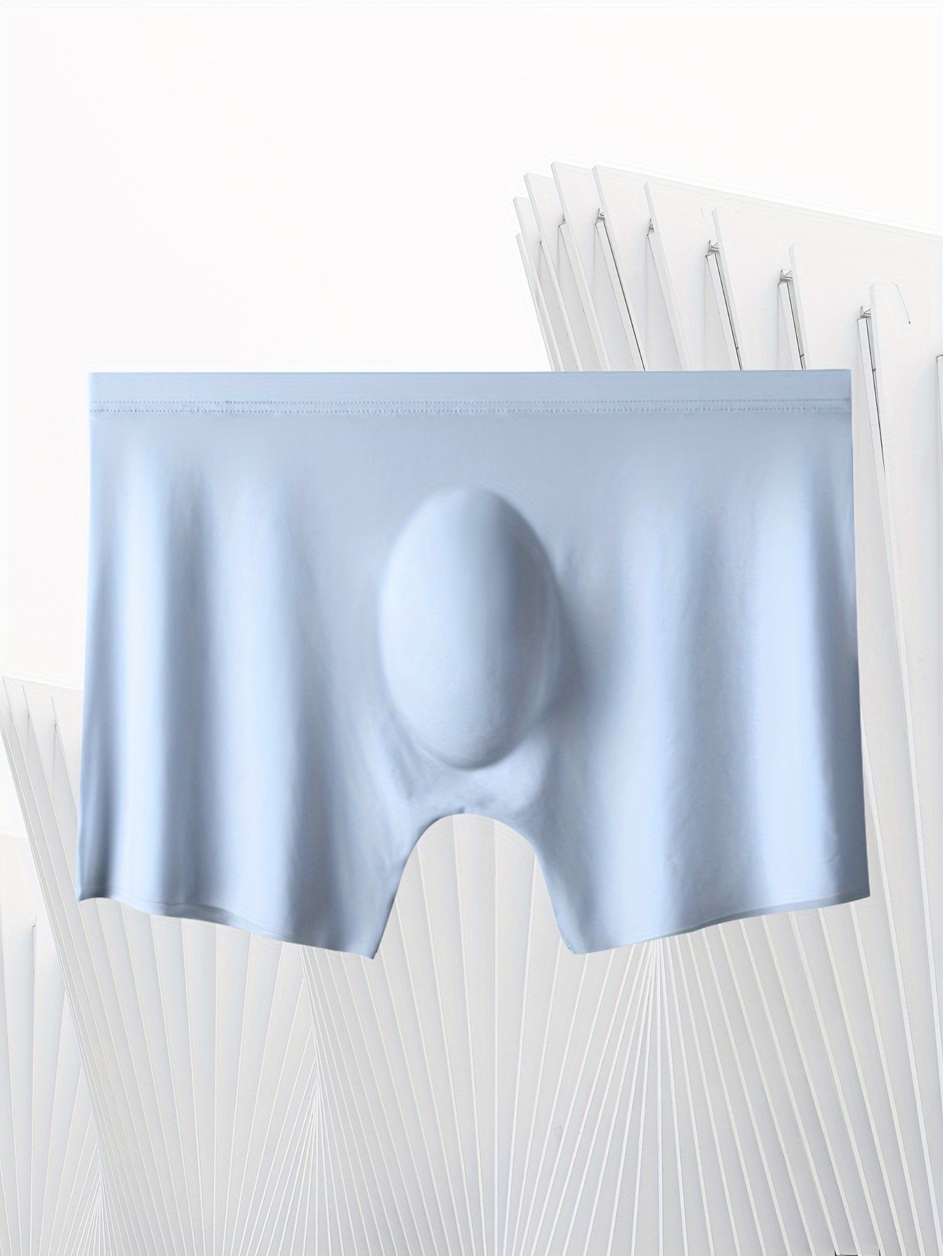 Men's Thin Underwear Spring Summer Breathable 3D Space Capsule Design