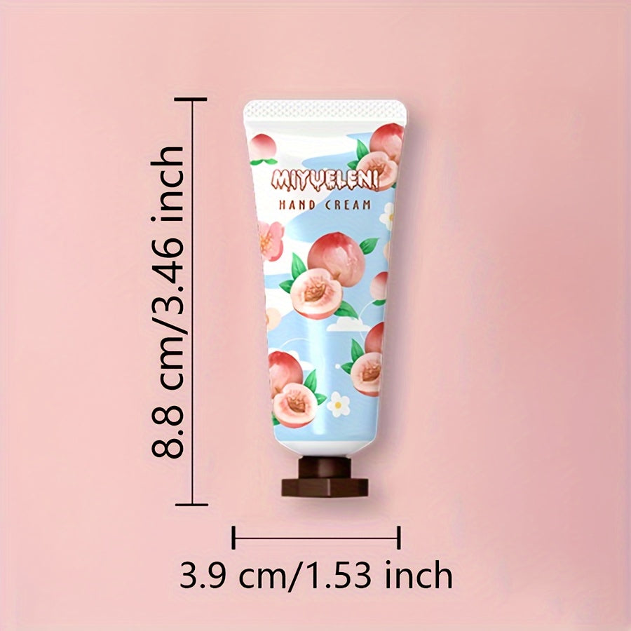 42-ta bo'lakli qo'l kremi sovg'a to'plami o'simlik va meva ekstraktlari bilan, gul aromati, spirtsiz, glitserin asosida, C vitamini bilan boyitilgan, barcha teri turlari uchun
