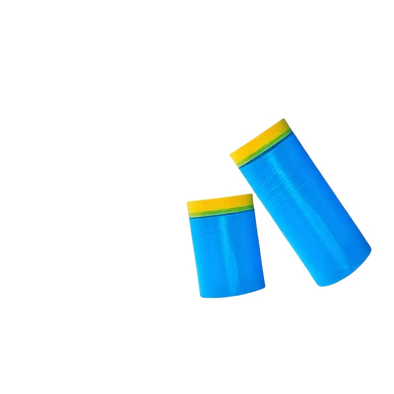 2 Rolls Auto Paint Masking Film High-Temperature Resistant Car Painting Protection