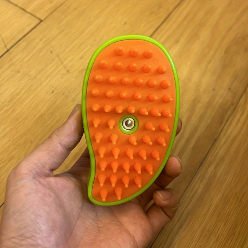 Electric Steam Massage Comb for Cats and Dogs Self-Cleaning USB Rechargeable Pet Grooming Brush