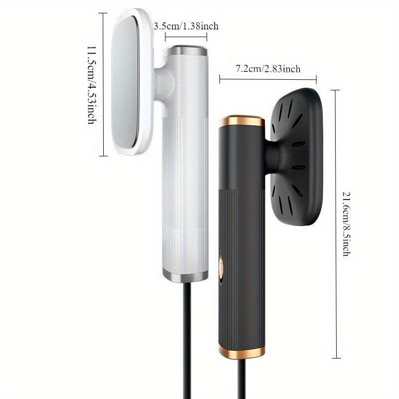 Mini vaporizador de ropa de viaje, plancha de mano para eliminar arrugas, portátil