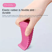 Silicone Windproof Door Stopper Anti-Pinch Household Safety Rubber Wedge