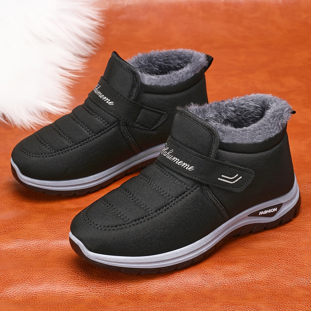 Women's Winter Snow Boots Slip-On Warm Waterproof Lightweight