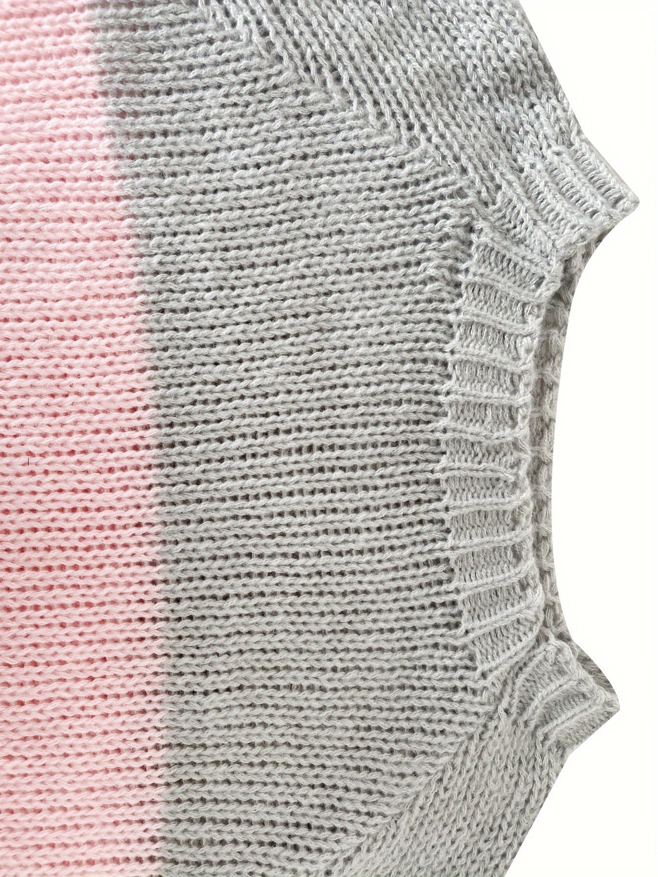 Women's Knit Sweater Pullover Solid Color Round Neck Medium Stretch All-Season
