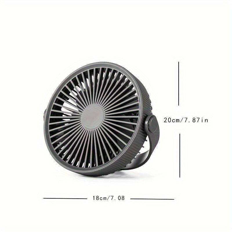 Portable Tripod Table Fan USB Desk Fan High Velocity Durable ABS Compact