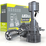 140W Car LED H4 Headlight Mini Projector Hi Lo Beam 6000K Canbus for Cars