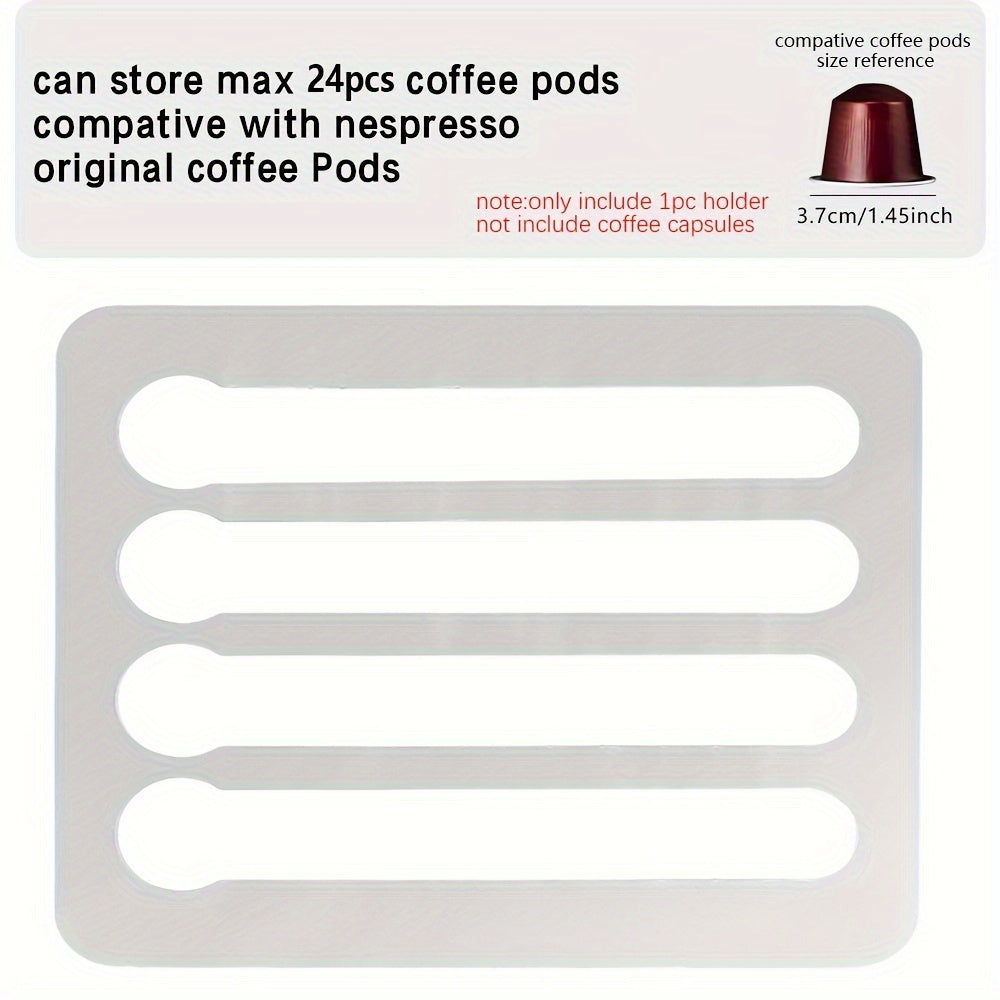 Rotating Coffee Capsule Holder Rack with 24/40 Shelves for Nespresso Pods