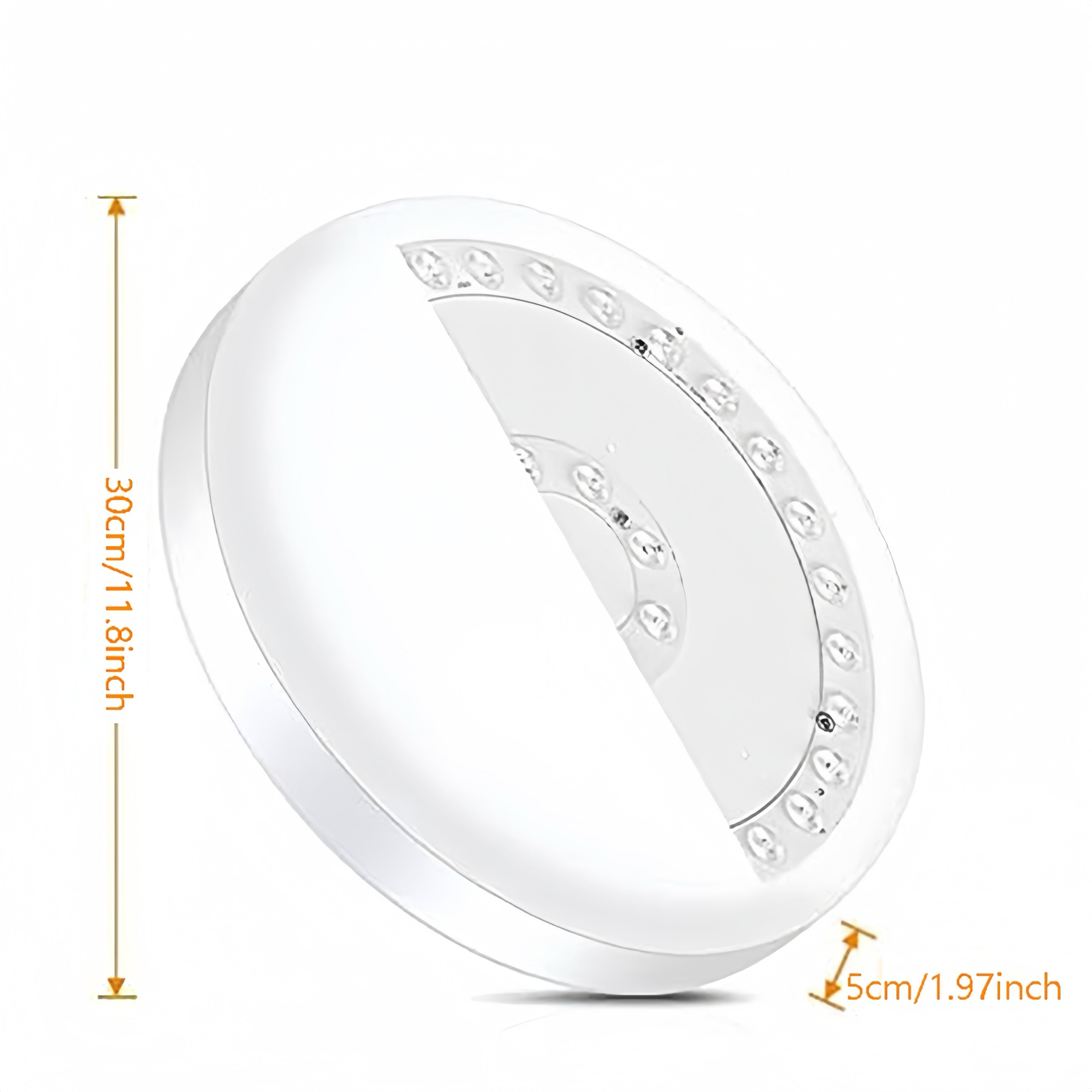 36W Dimmable LED Ceiling Light with Remote Control, Adjustable Color Temperature for Living Room Bedroom Study