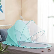 Kids Portable Foldable Mosquito Net with Complete Coverage and No-Bottom Design