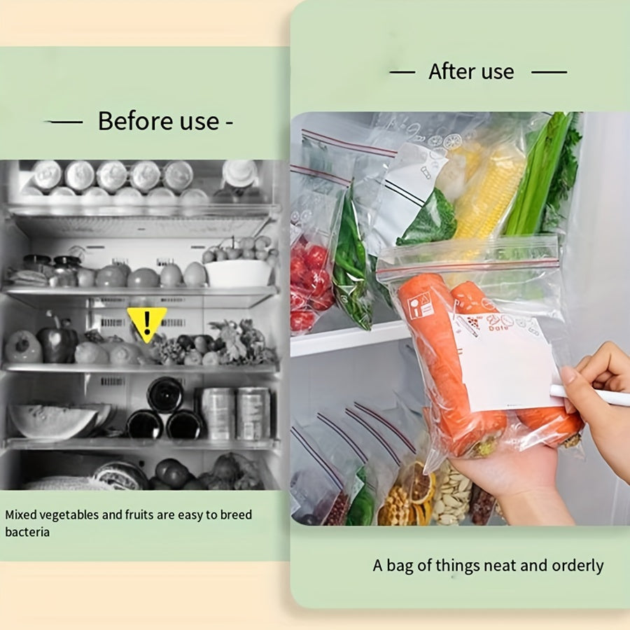 Set of 65 Reusable Vacuum Sealer Storage Bags with Ziplock BPA-Free Transparent Multi-Size