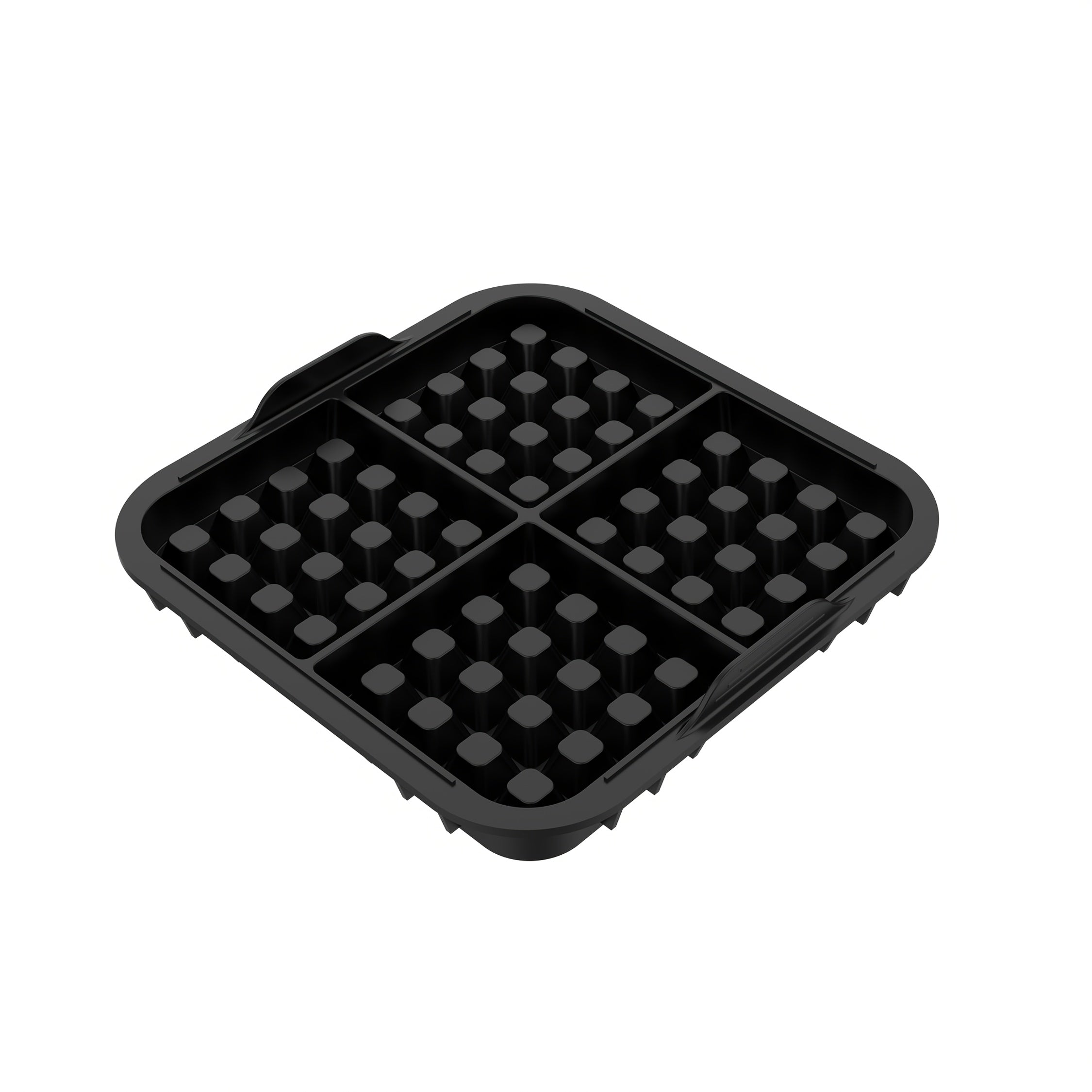 2pcs Large Small Waffle Fry Maker Silicone Molds for Air Fryer