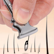 Unisex Stainless Steel Eyebrow & Beard Tweezers Hair Removal Tool