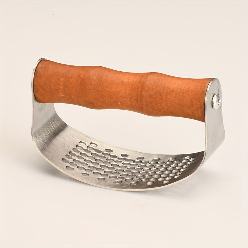 Prensa de ajo de acero inoxidable, picadora de cocina, triturador, fácil de limpiar