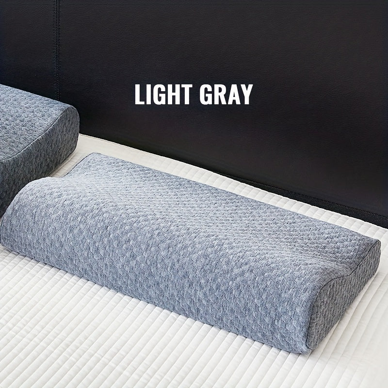 Memory Foam Pillow for Neck and Cervical Support Contour Shape for Comfortable Sleep