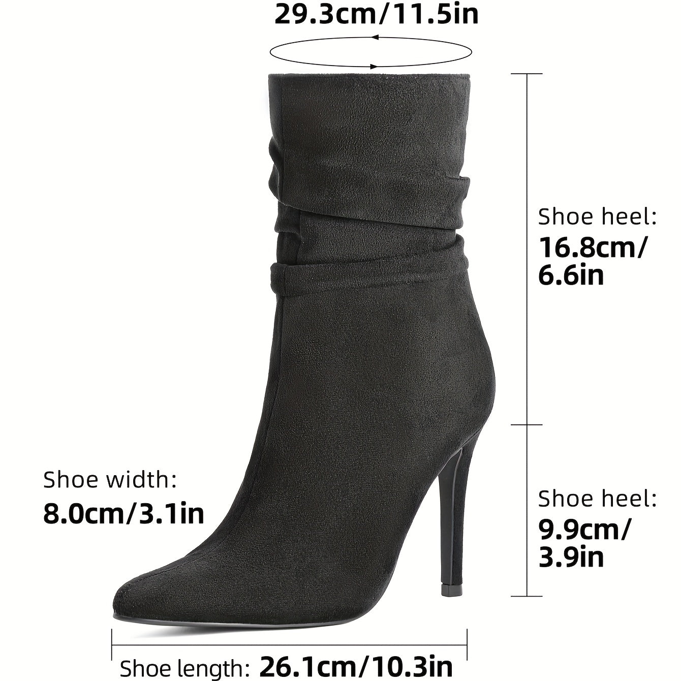 Women's Pink Velvet Pointed Toe Stiletto Ankle Boots with Zipper