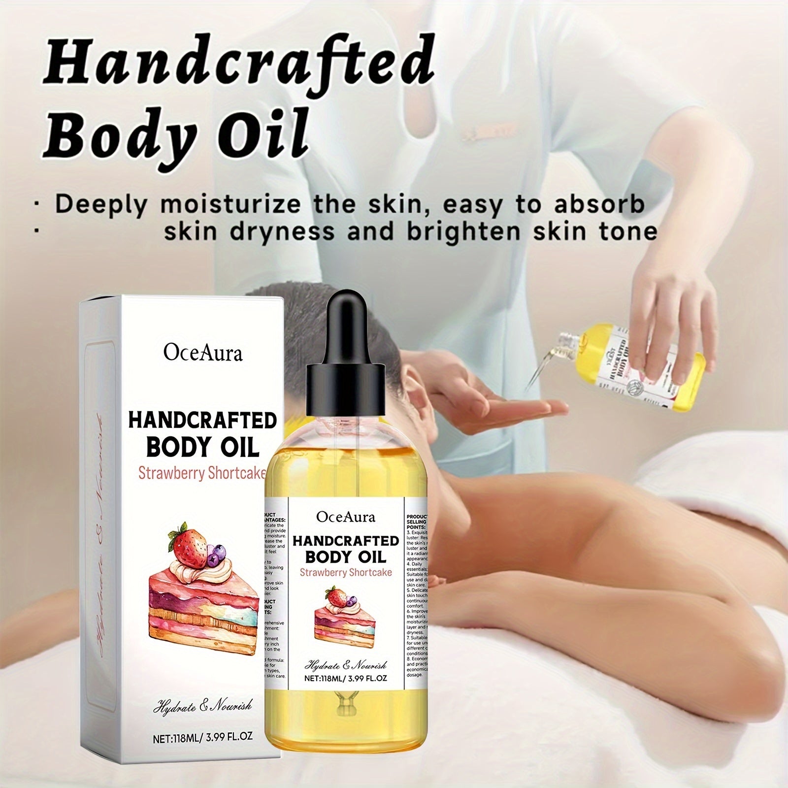 105ml No-Atirli Tanaga Mo'jizali Yog'lar, Kokos, Zaytun va Glytsirin bilan namlantiradi va yumshatadi