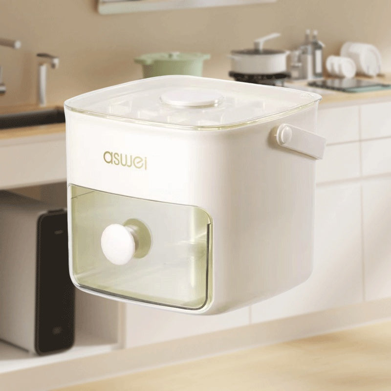 Large Capacity 48-Compartment Ice Cube Maker Double-Layer Food-Grade Storage