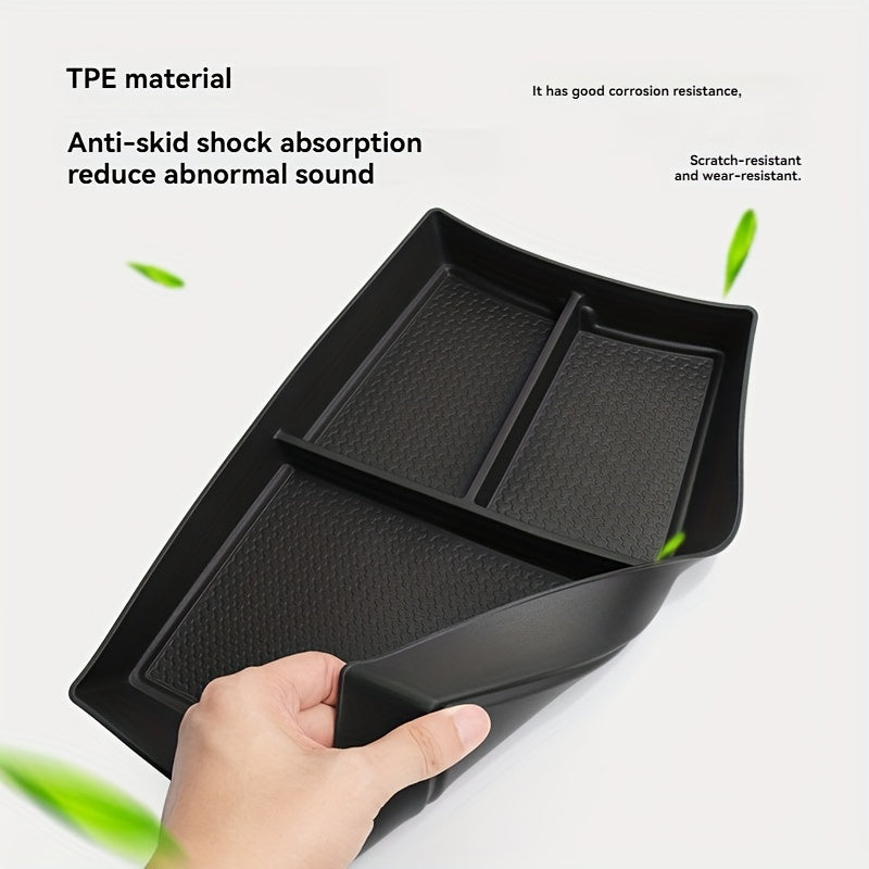 Car Interior Center Console Storage Tray Organizer for Vehicles TPE
