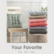 Plush Seat Cushion and Stool Pad with Felt Cover for All Seasons