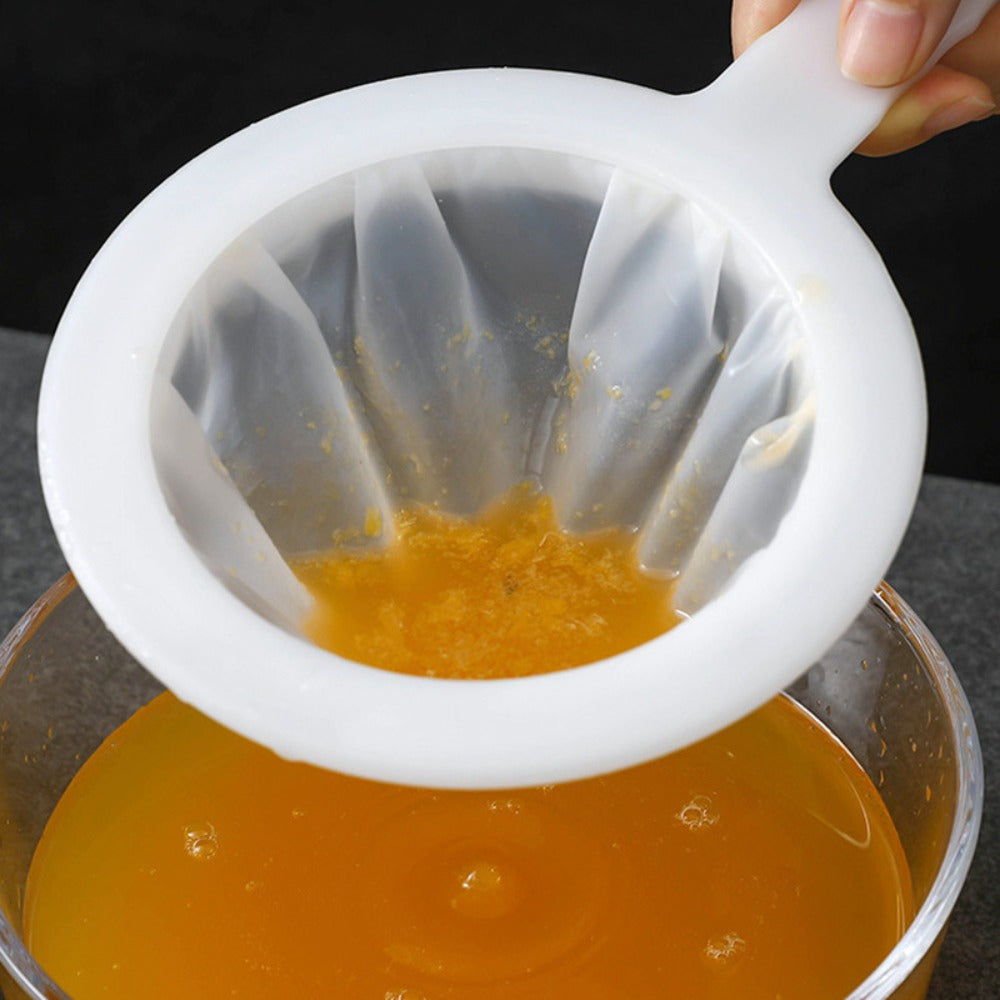 Bolsa reutilizable para leche de nueces unisex, filtro fino, paño de queso, colador de yogur